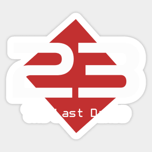 23 The Last Dance Sticker